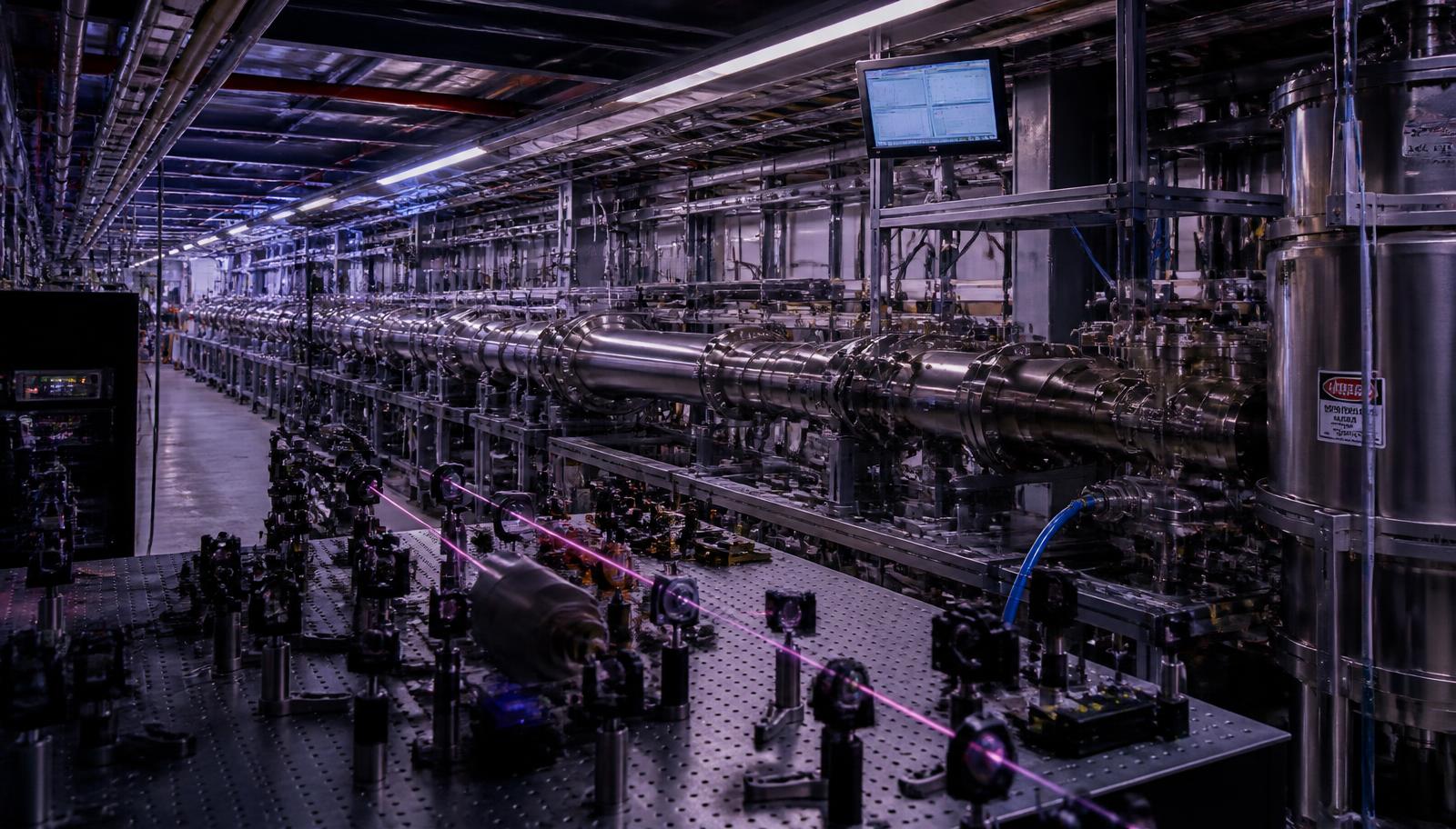 Accelerator-based superradiant terahertz beamline and optical table