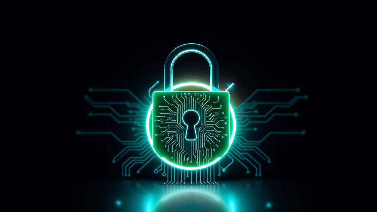 Cybersecurity illustration